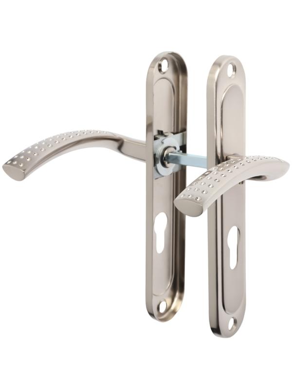 Ручки на планке LOCKLAND 003, м/о 55 мм, цвет никель