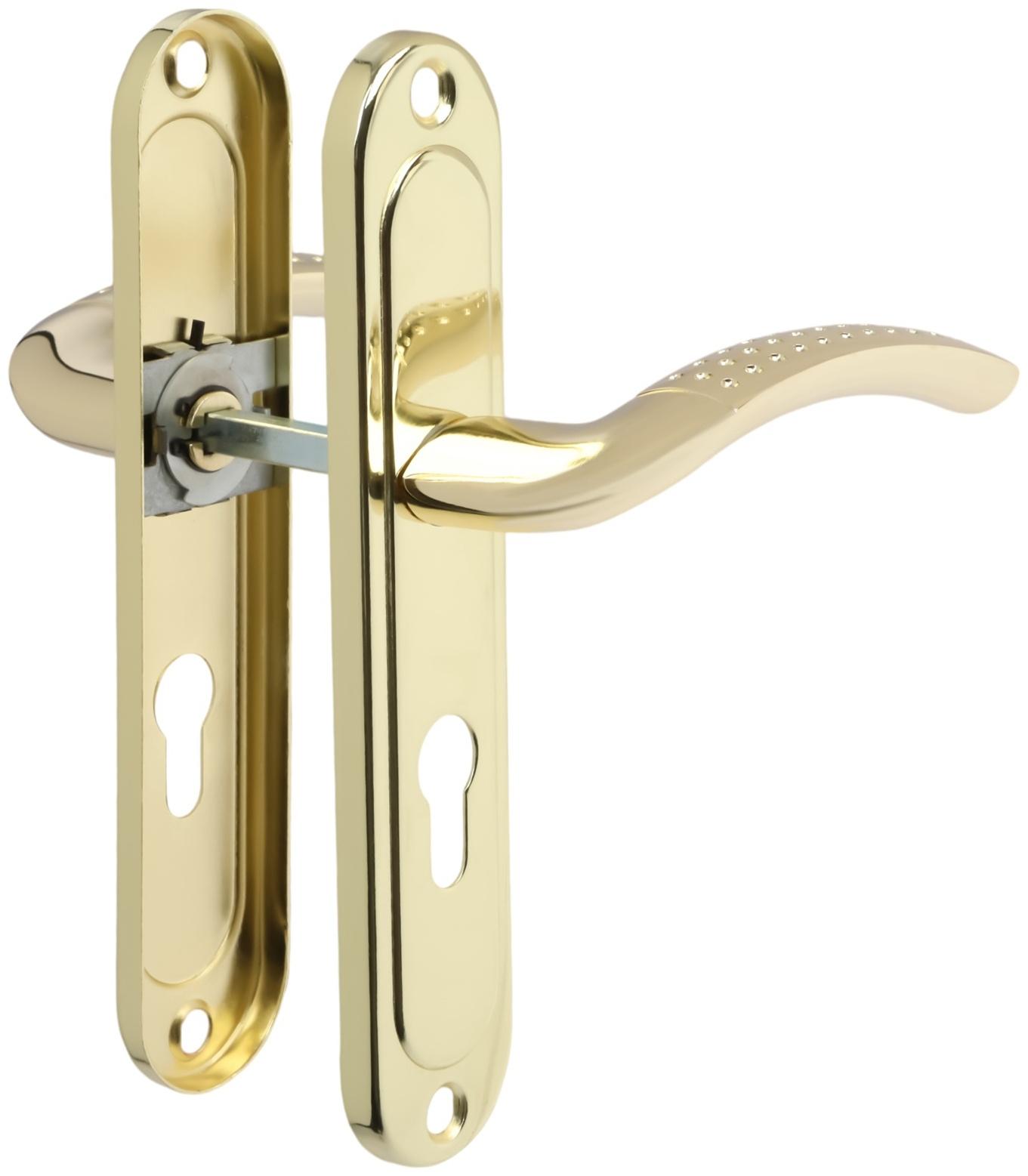 Ручки на планке LOCKLAND 003, м/о 55 мм, цвет золото