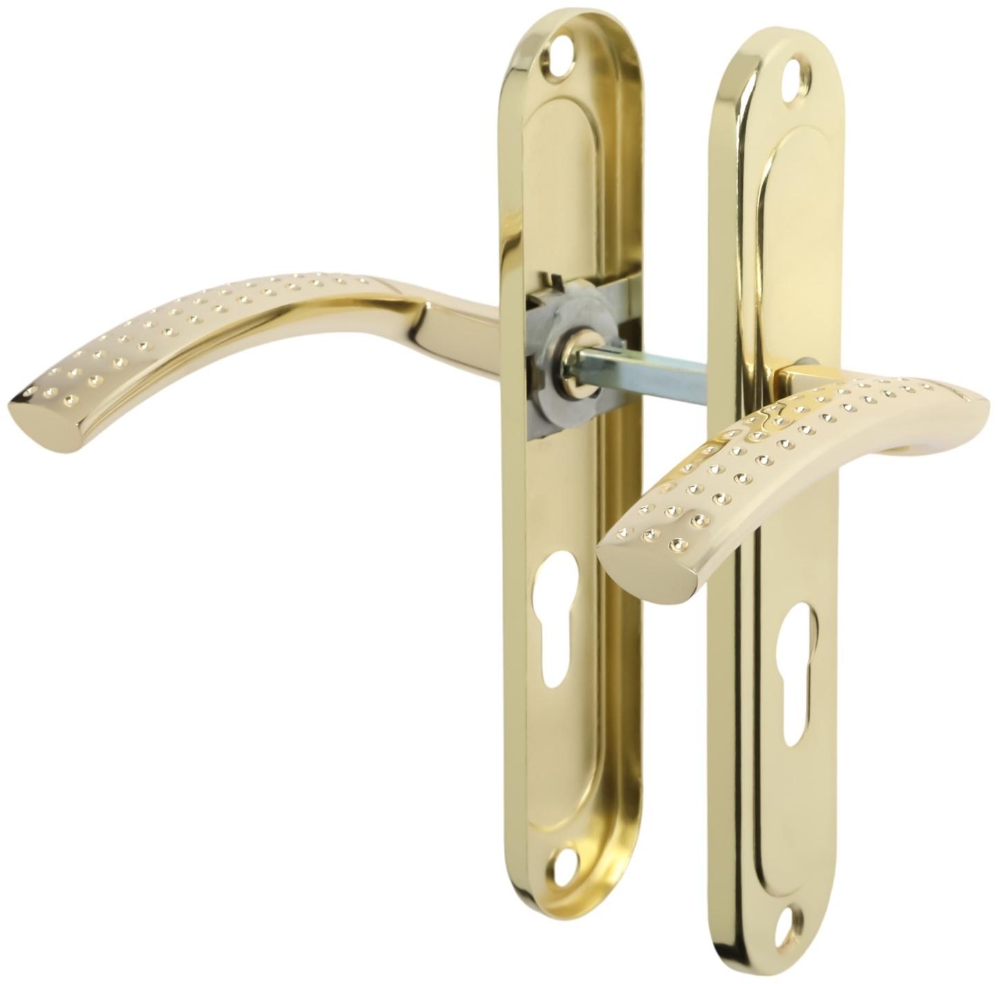 Ручки на планке LOCKLAND 003, м/о 55 мм, цвет золото