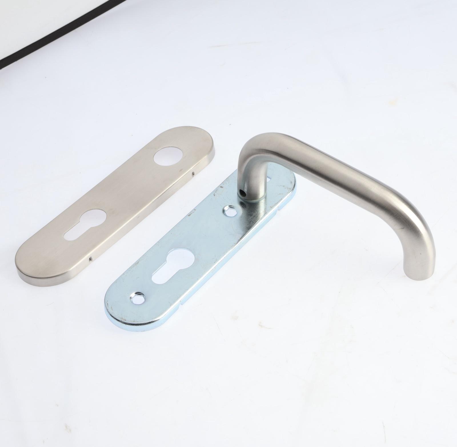 Ручки на планке LOCKLAND, для противопожарных замков, нержавеющая сталь