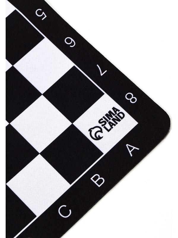 Шахматная доска гибкая «Классика», 30×30 см, толщина 2 мм, каучук