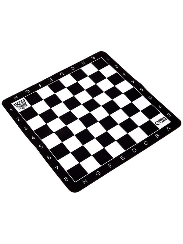 Шахматная доска гибкая «Классика», 30×30 см, толщина 2 мм, каучук