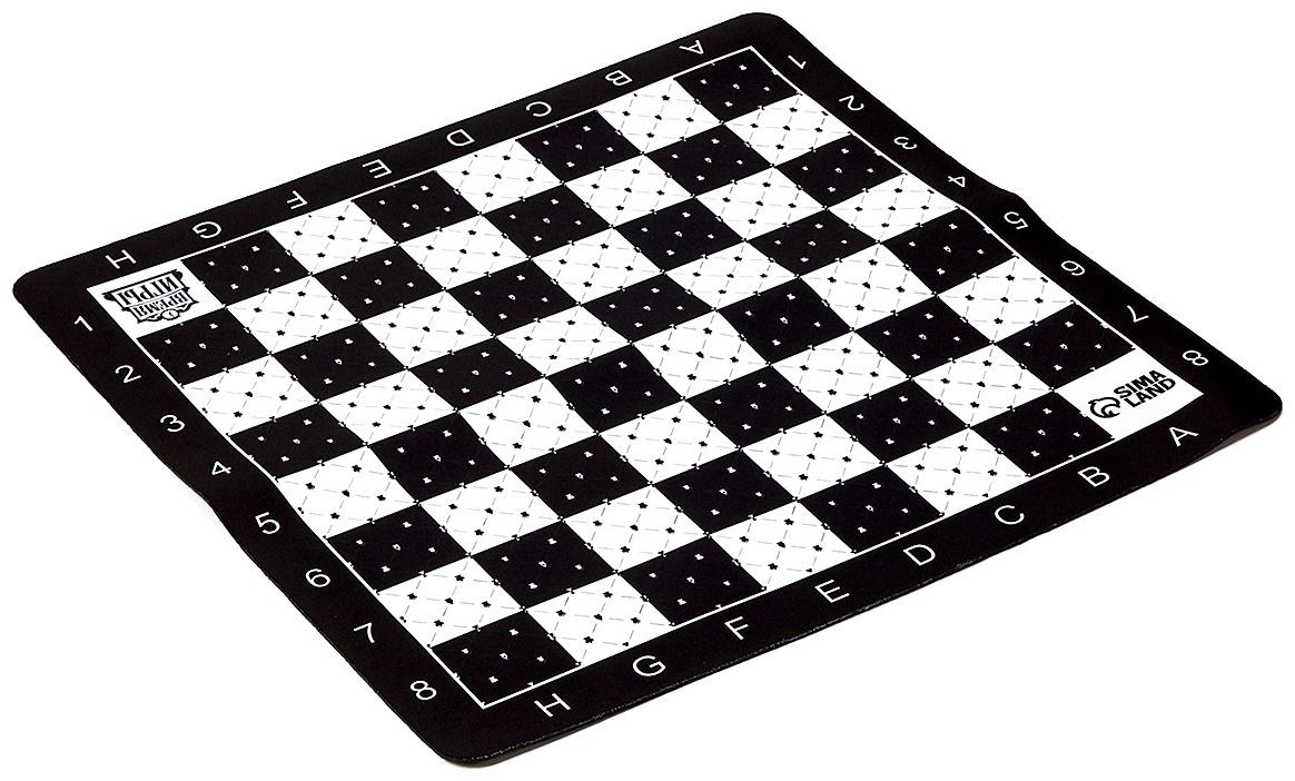 Шахматная доска гибкая «Классика», 40 х 40 см, толщина 20 мм, каучук
