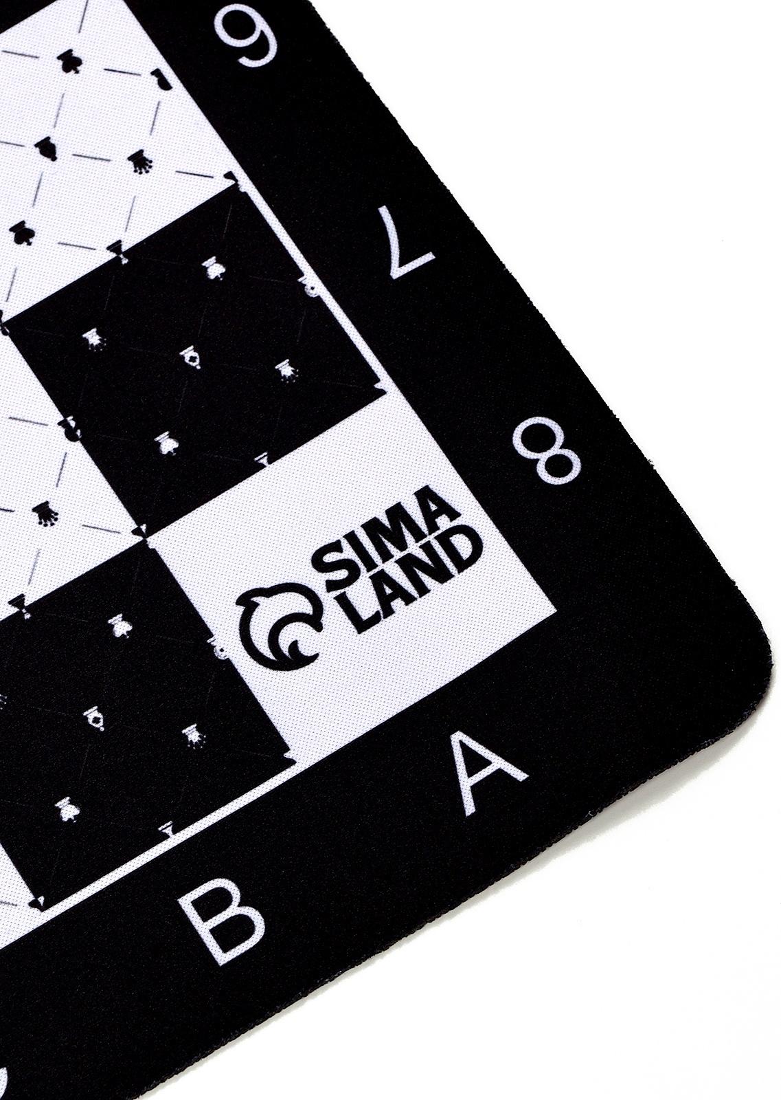 Шахматная доска гибкая «Классика», 40 х 40 см, толщина 20 мм, каучук