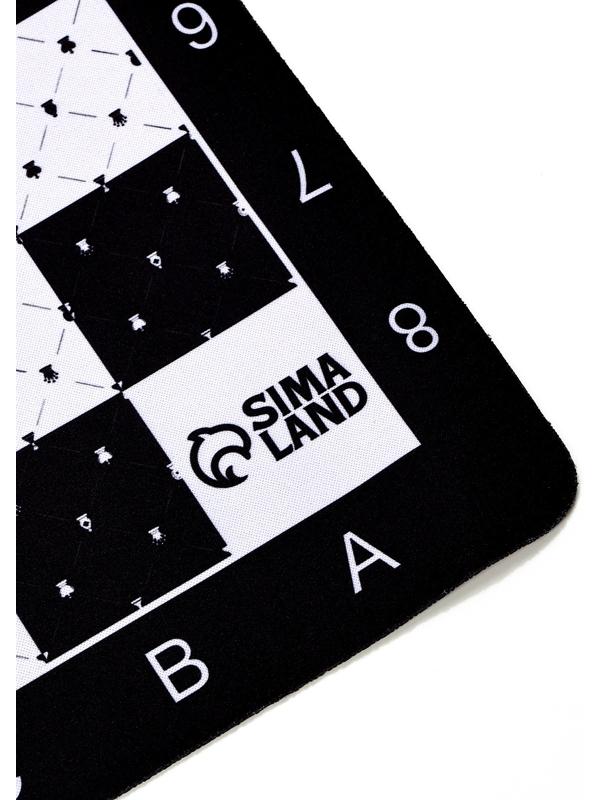 Шахматная доска гибкая «Классика», 40 х 40 см, толщина 20 мм, каучук