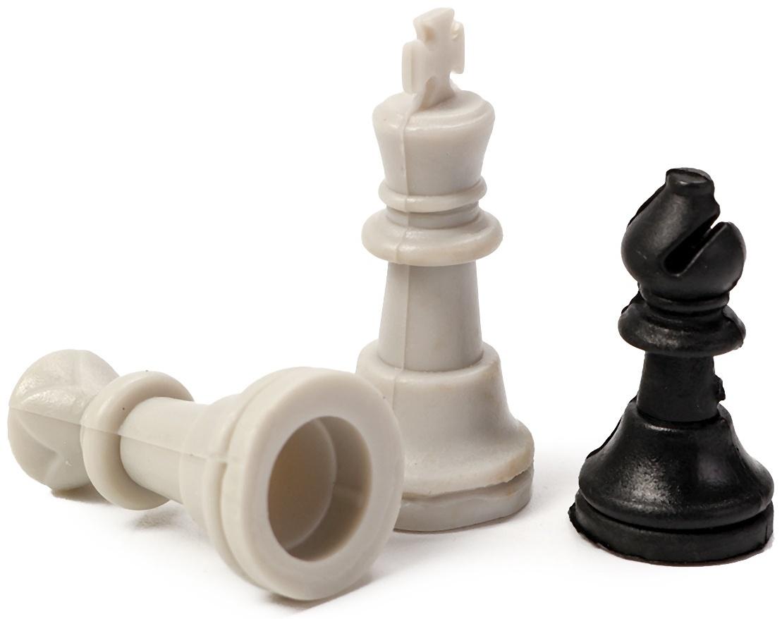 Шахматы доска 16×16 см, король h=2.8 см, d=1.2 см