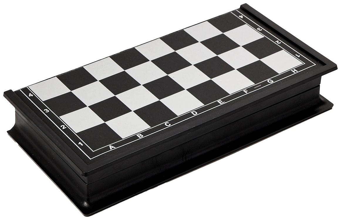 Шахматы доска 16×16 см, король h=2.8 см, d=1.2 см