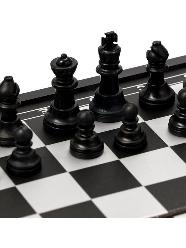 Шахматы доска 16×16 см, король h=2.8 см, d=1.2 см