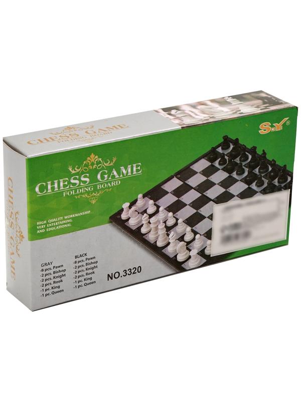 Шахматы доска 16×16 см, король h=2.8 см, d=1.2 см