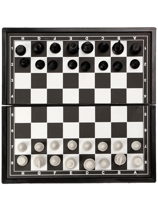 Шахматы доска 16×16 см, король h=2.8 см, d=1.2 см