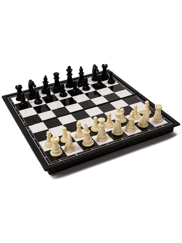 Шахматы 26 х 26 см, король h-4.6 см, d-1.9 см, доска и фигуры пластик