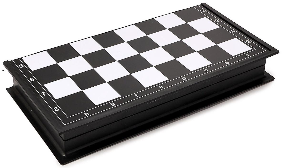 Шахматы магнитные 31 х 31 см, король h-5.8 см, d-2.3 см, доска и фигуры пластик