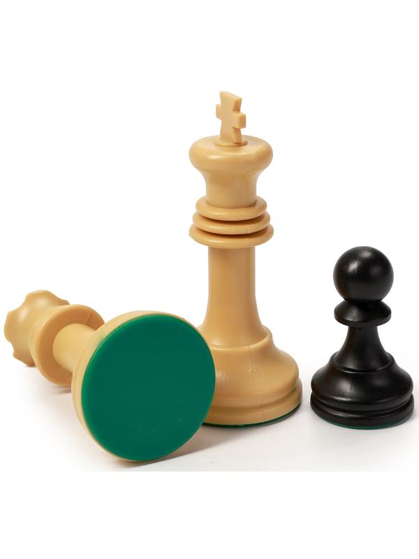 Шахматы 50 х 50 см, король h-7 см, d-3.2 см, фигуры пластик
