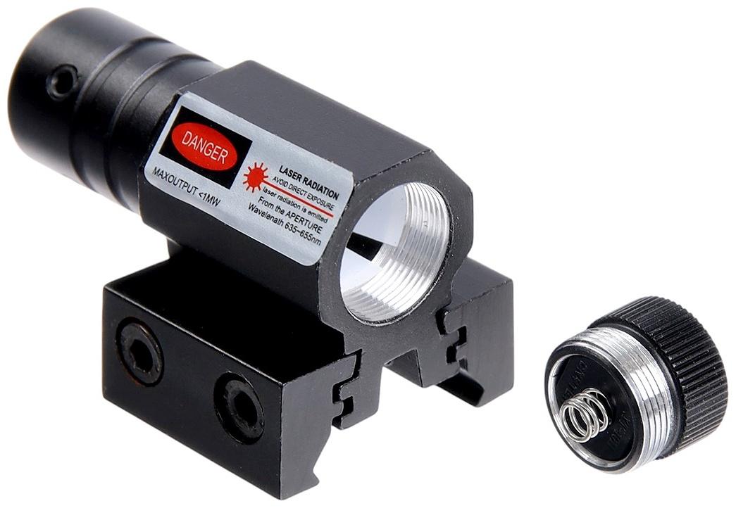 Лазерный прицел, целеуказательный, дальность 50-100 м