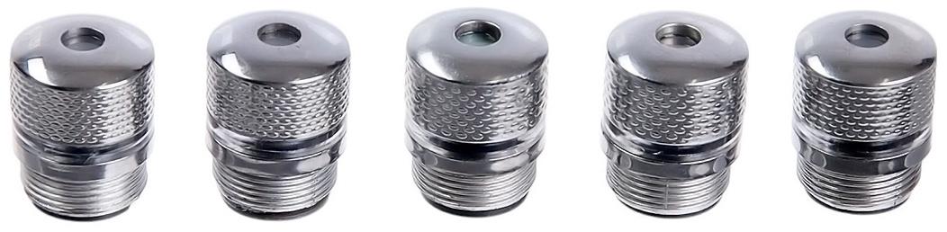 Лазерная указка мощная, с насадками, 1200 мАч, синий