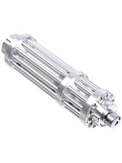 Лазерная указка мощная, с насадками, 1200 мАч, синий