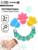 Прорезыватель погремушка Крошка Я «Браслетик», голубой/зеленый