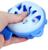 Прорезыватель силиконовый для зубов с погремушкой Крошка Я «Рыбка», 10,5х11х8см,в кейсе, синий
