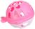 Прорезыватель силиконовый для зубов с погремушкой Крошка Я «Рыбка», 10,5х11х8см, в кейсе, розовый