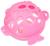 Прорезыватель силиконовый для зубов с погремушкой Крошка Я «Рыбка», 10,5х11х8см, в кейсе, розовый