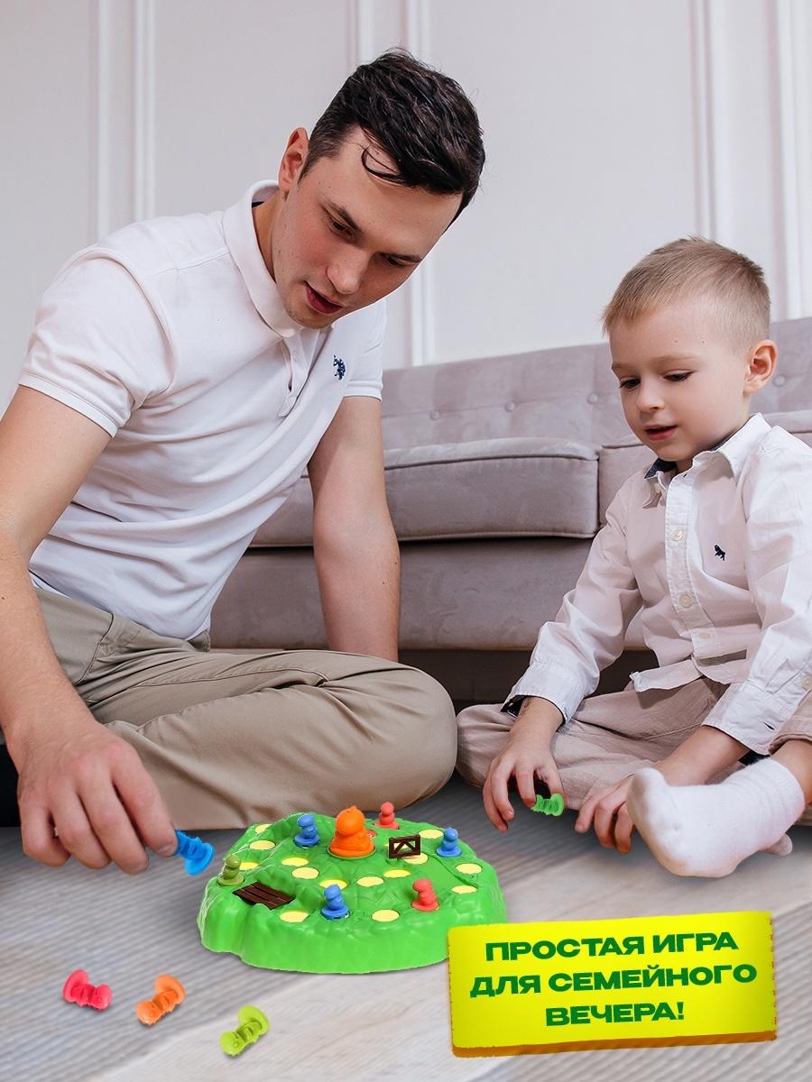 Настольная игра ходилка «Диногонки», 2-4 игрока, 4+