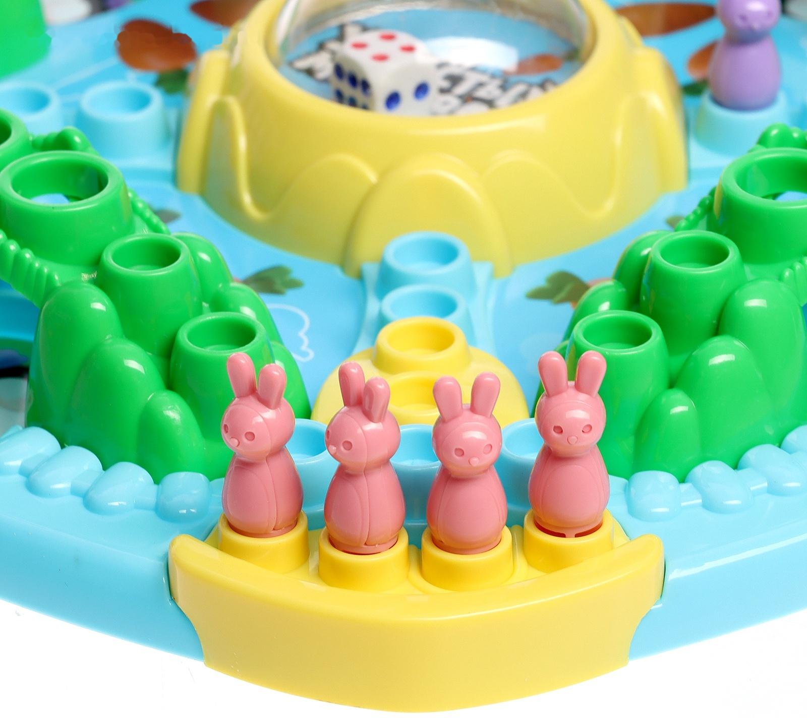 Настольная игра ходилка «Ушастый марафон», 2-4 игрока, 5+