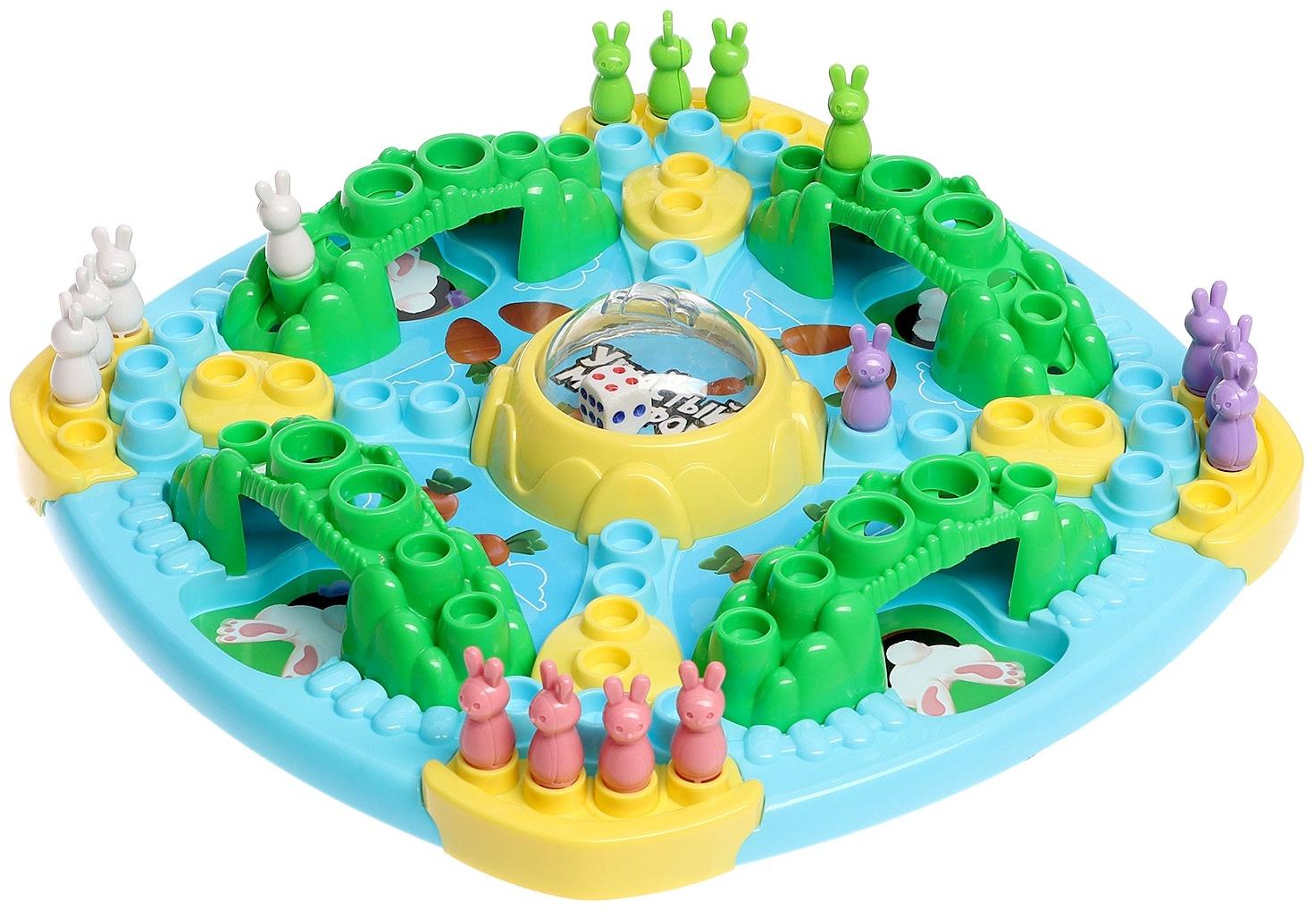 Настольная игра ходилка «Ушастый марафон», 2-4 игрока, 5+