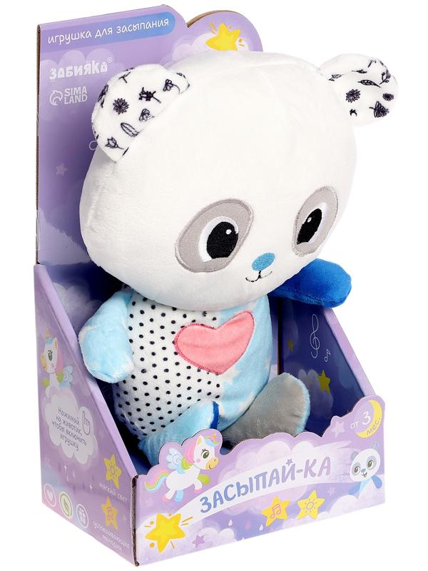Музыкальная игрушка для засыпания «Засыпай-ка: Панда», звуковые и световые эффекты