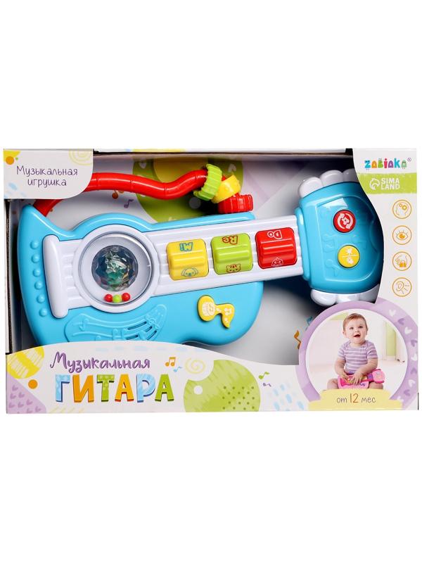 Музыкальная игрушка «Гитара», звуковые и световые эффекты