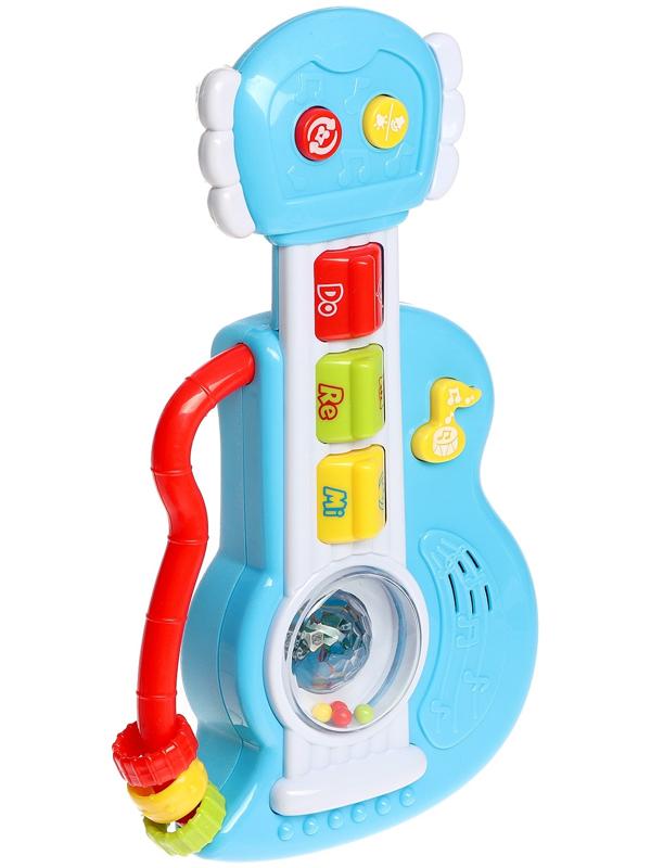 Музыкальная игрушка «Гитара», звуковые и световые эффекты