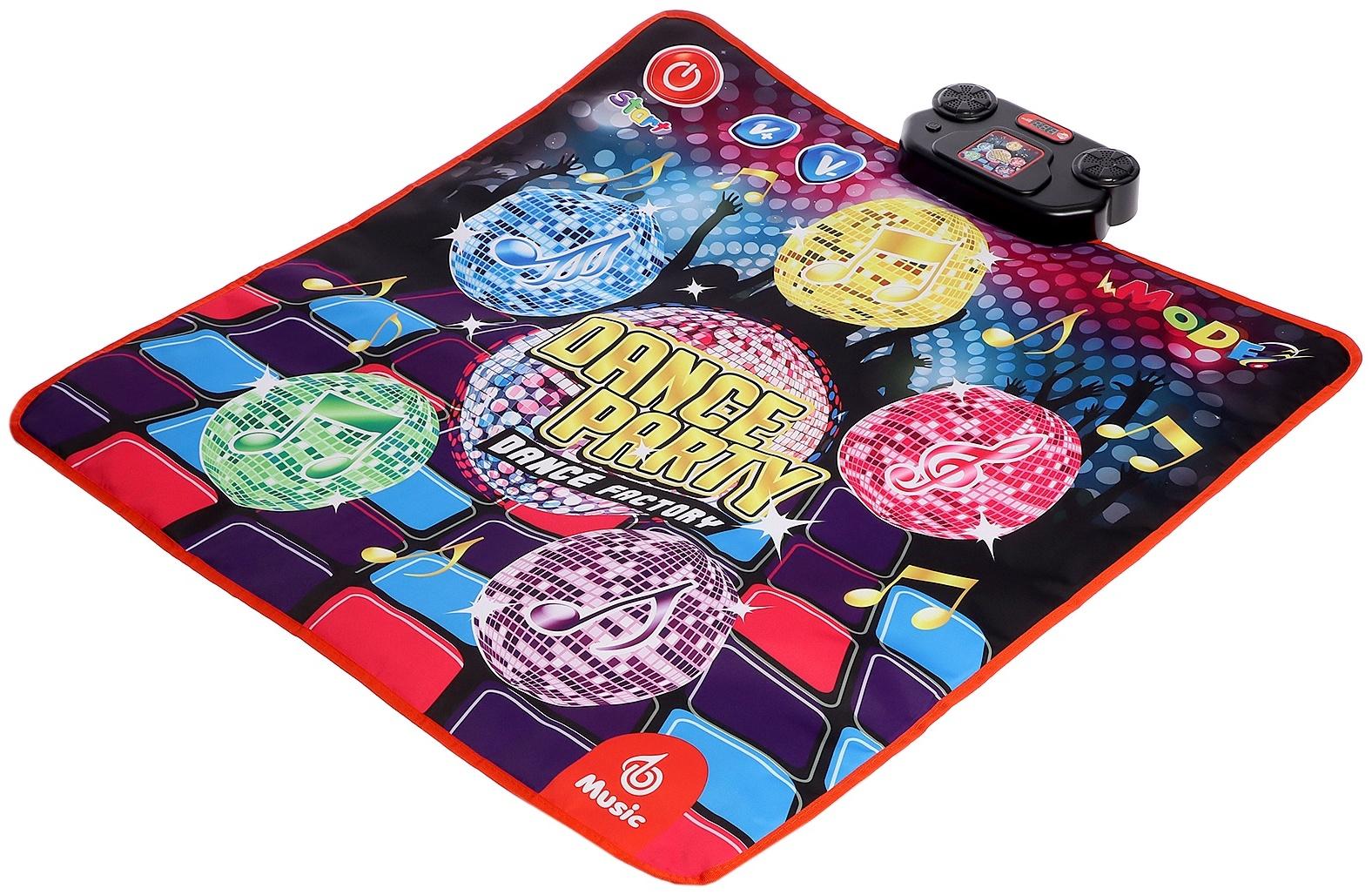 Музыкальный коврик «Для танцев», 90 × 90 см, 3+