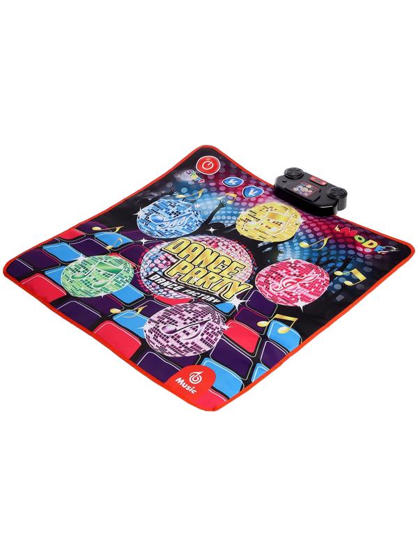 Музыкальный коврик «Для танцев», 90 × 90 см, 3+