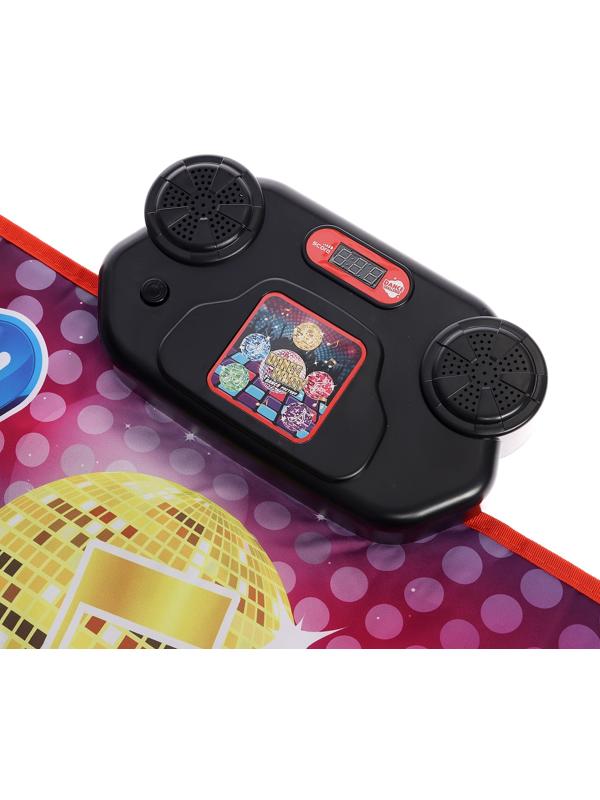 Музыкальный коврик «Для танцев», 90 × 90 см, 3+