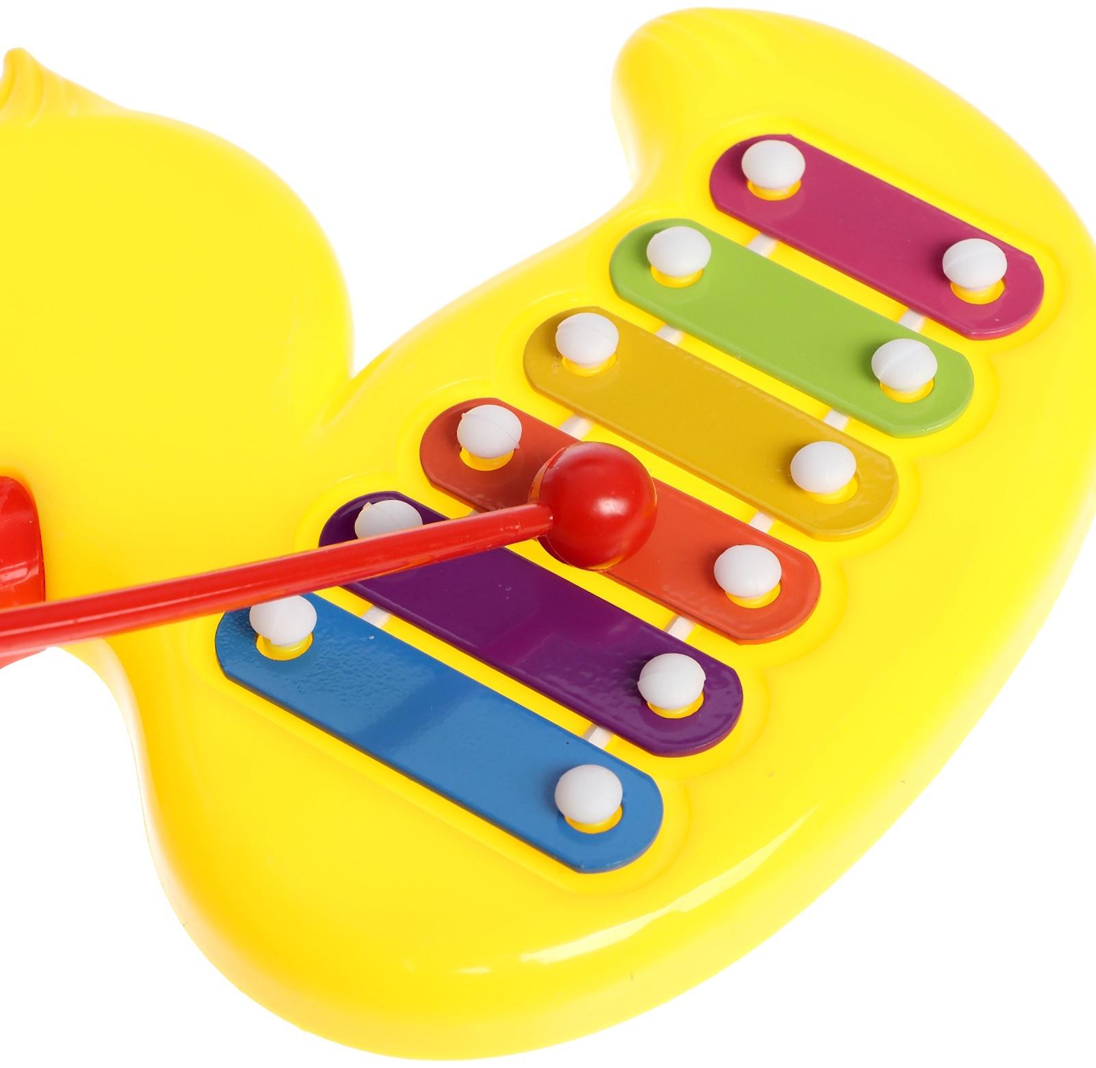 Металлофон «Уточка», 6 тонов