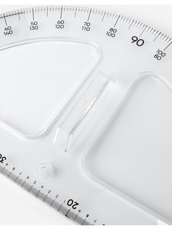 Транспортир портновский 180°, пластик