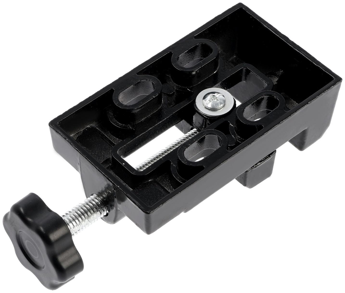 Мини-тиски алюминиевые ТУНДРА, станочные, зажим 55 мм