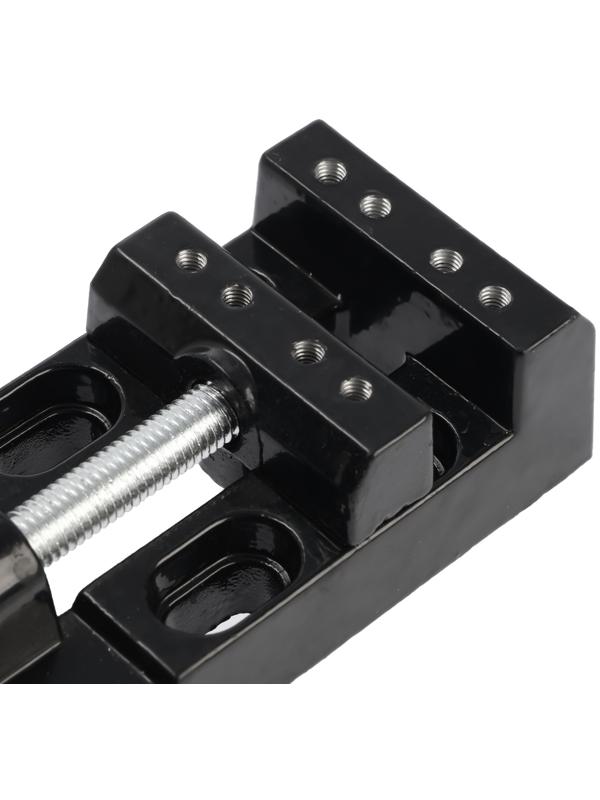 Мини-тиски алюминиевые ТУНДРА, станочные, зажим 55 мм