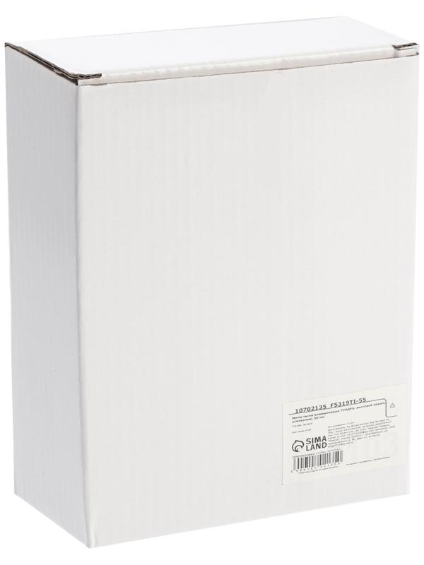 Мини-тиски алюминиевые ТУНДРА, винтовой зажим, усиленные, 50 мм