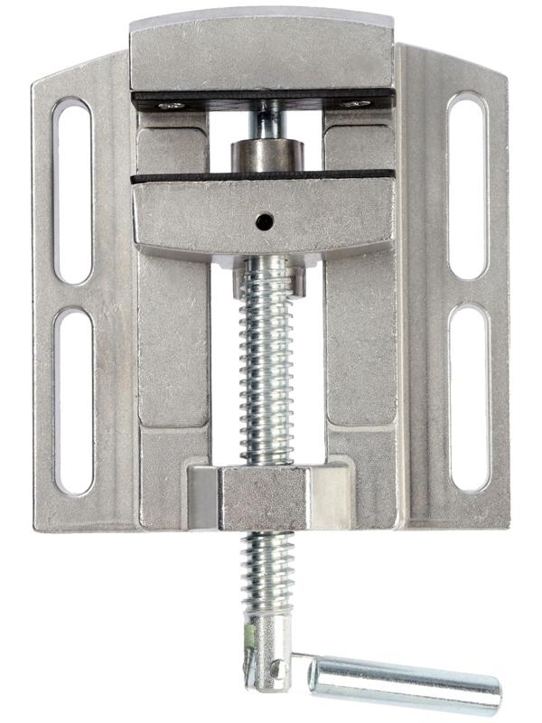 Мини-тиски алюминиевые ТУНДРА, станочные, 75 мм