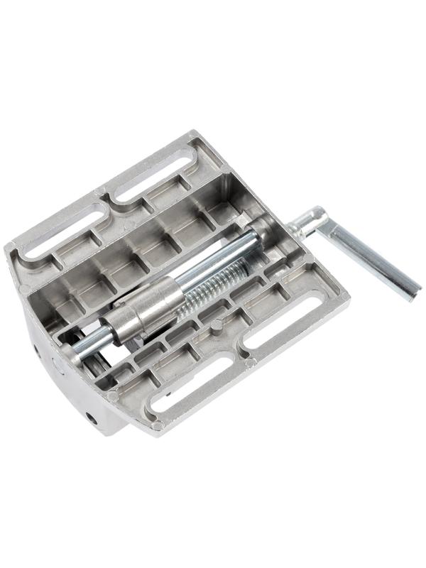 Мини-тиски алюминиевые ТУНДРА, станочные, 75 мм