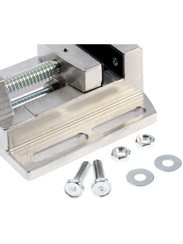 Мини-тиски алюминиевые ТУНДРА, станочные, 75 мм