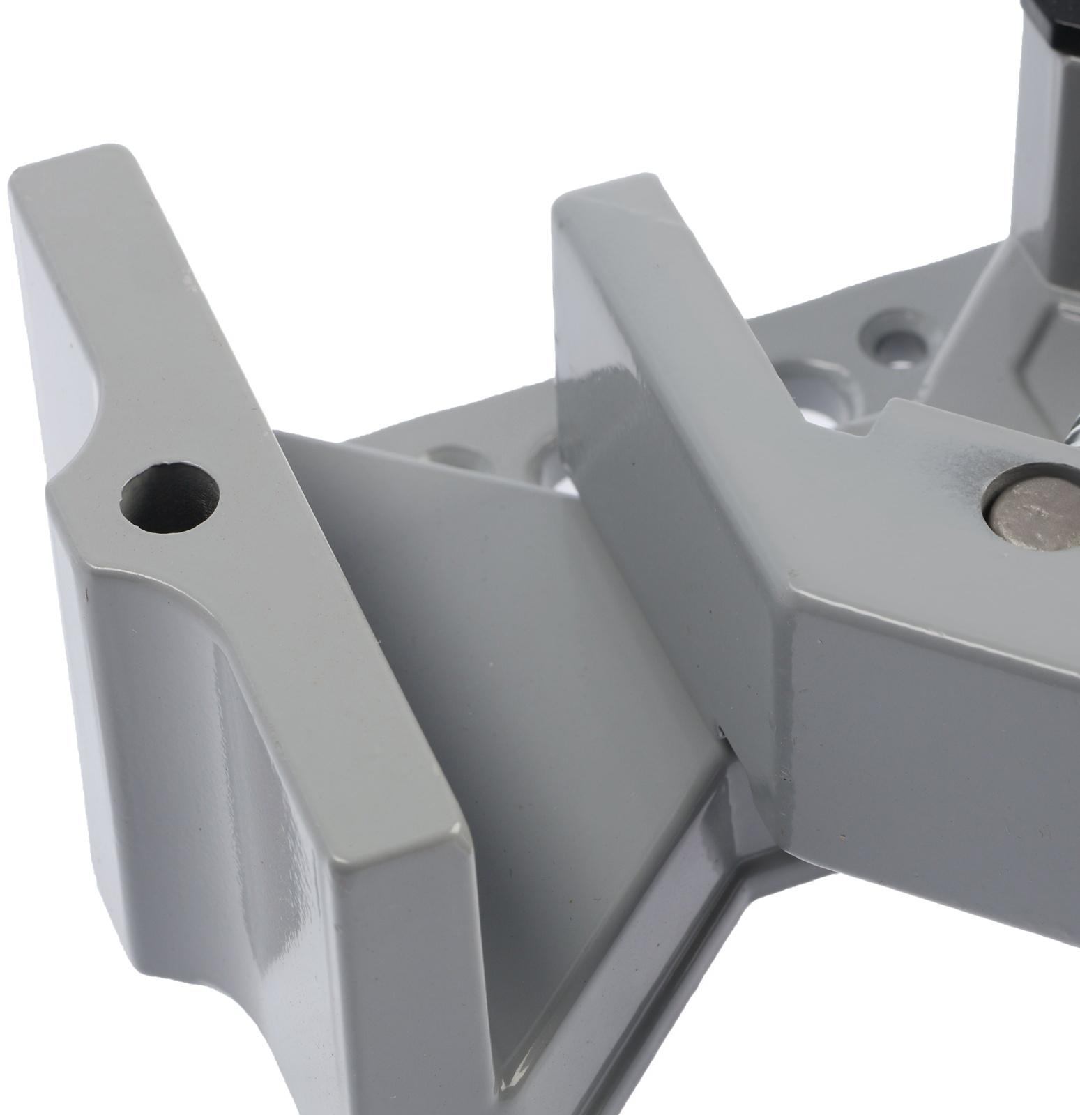 Струбцина угловая ТУНДРА, металлическая, один зажим, 2К рукоятка, 60 мм