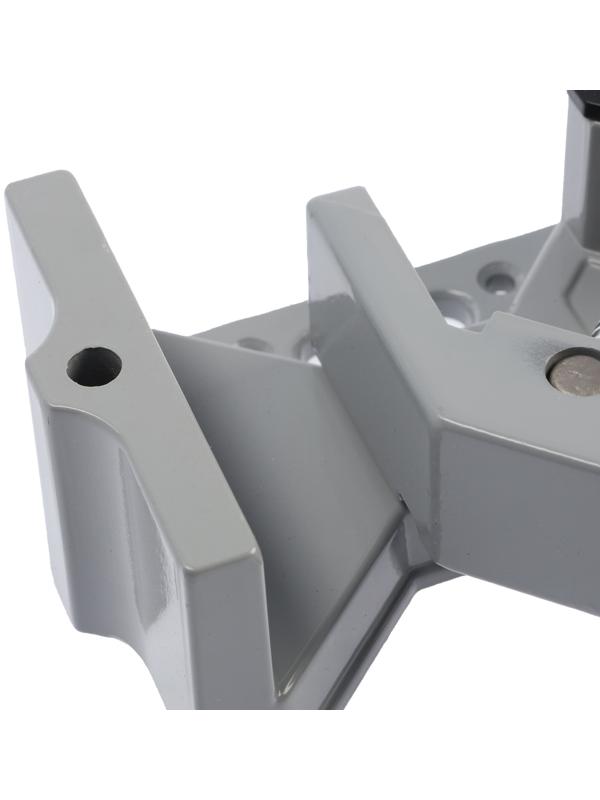 Струбцина угловая ТУНДРА, металлическая, один зажим, 2К рукоятка, 60 мм