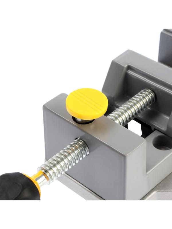 Струбцина угловая усиленная ТУНДРА, металлическая, два зажима 90 и 180°, 2К рукоятка, 70 мм