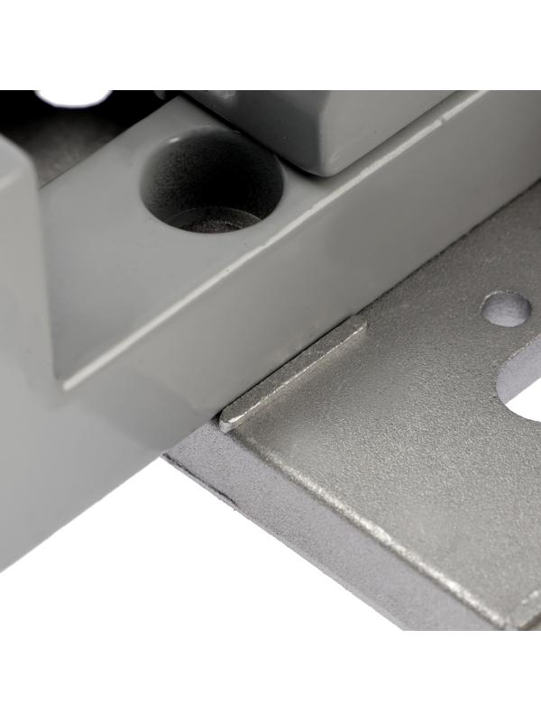 Струбцина угловая усиленная ТУНДРА, металлическая, два зажима 90 и 180°, 2К рукоятка, 70 мм