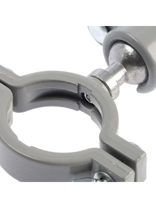 Стойка для дрели ТУНДРА, винтовой зажим, поворотный шарнир 360°, d=60 мм, длина 253 мм