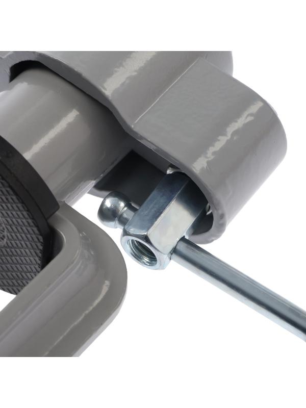 Стойка для дрели ТУНДРА, винтовой зажим, поворотный шарнир 360°, d=60 мм, длина 253 мм