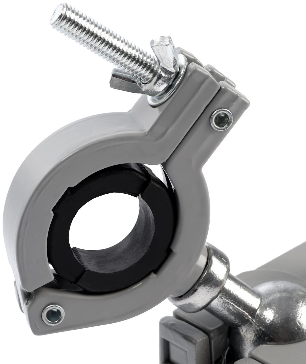 Стойка для дрели ТУНДРА, крепление на присоске, поворотная на 360°, d=60 мм, высота 185 мм