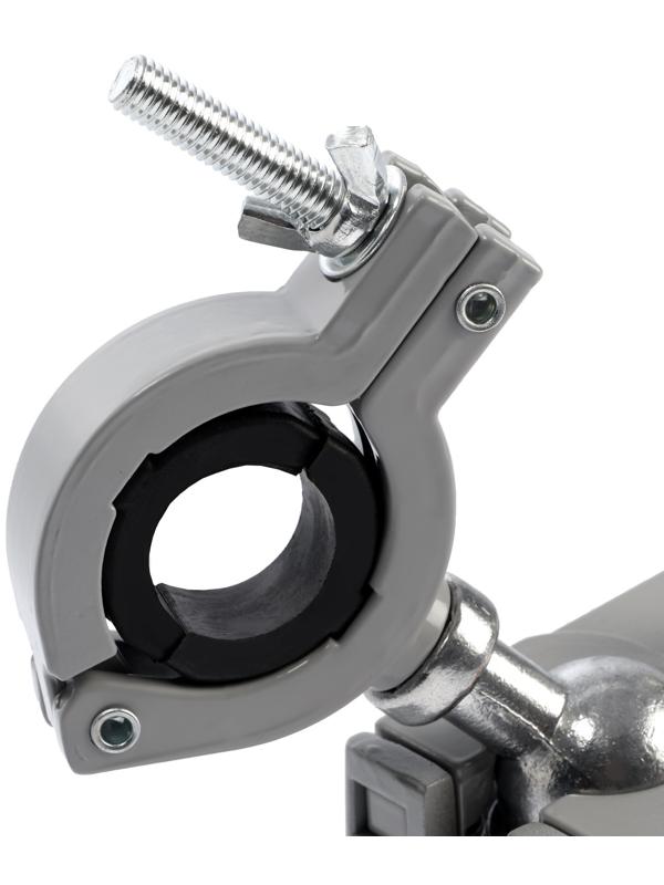 Стойка для дрели ТУНДРА, крепление на присоске, поворотная на 360°, d=60 мм, высота 185 мм