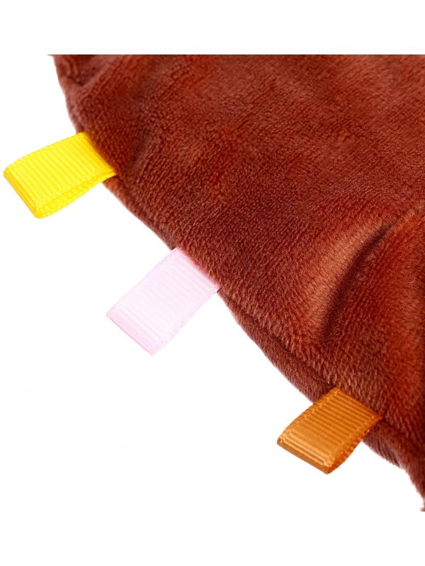 Подвеска с прорезывателем «Мишка», шуршит, коричневый